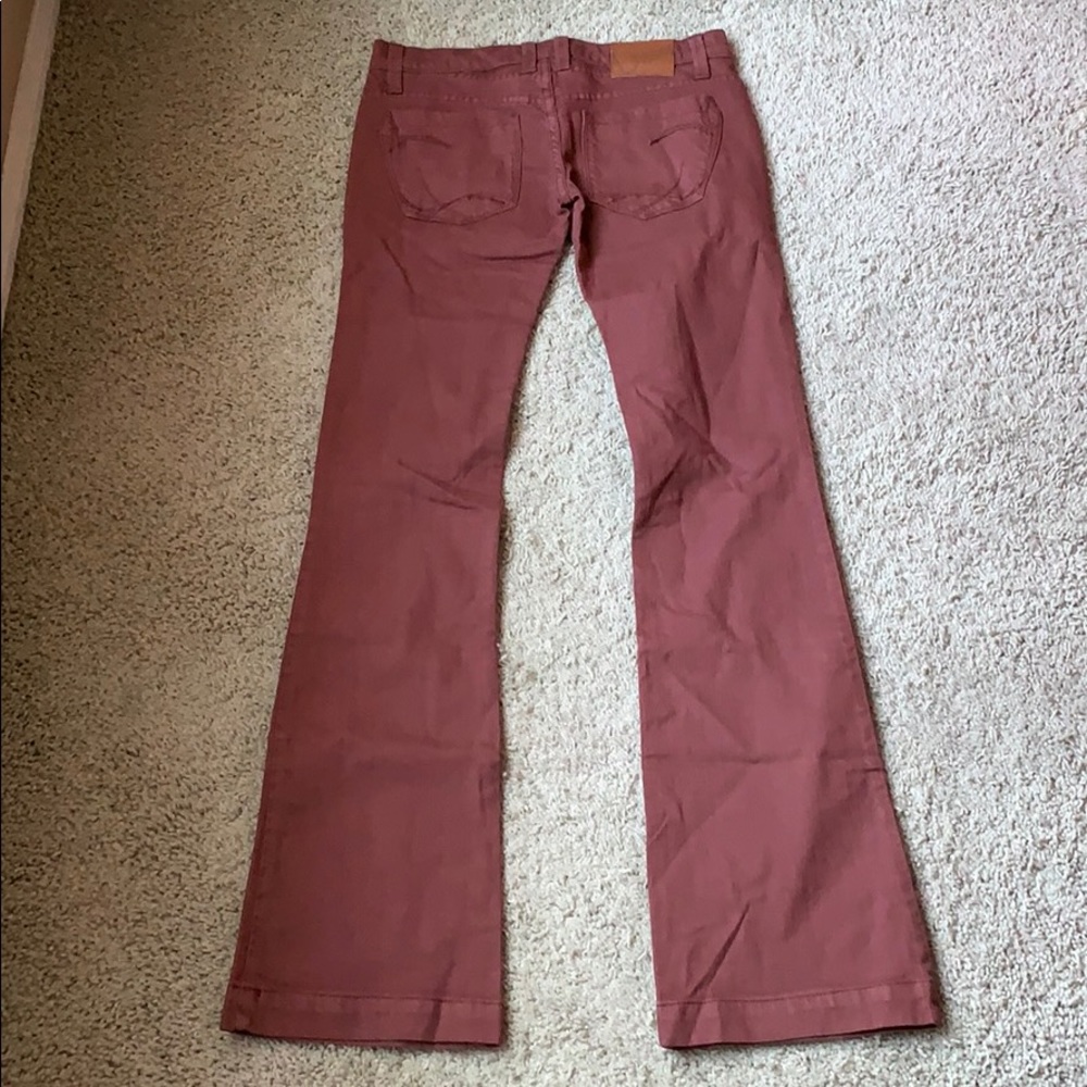 Sample! Dittos Five Pocket Rust Boot Cut Jeans - image 4